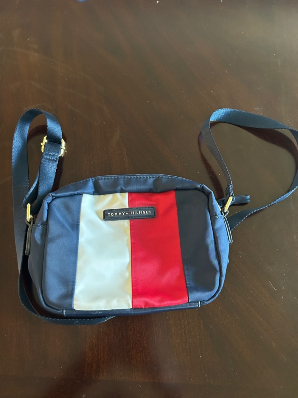 Tommy Hilfiger Navy small Purse handbag Vintage